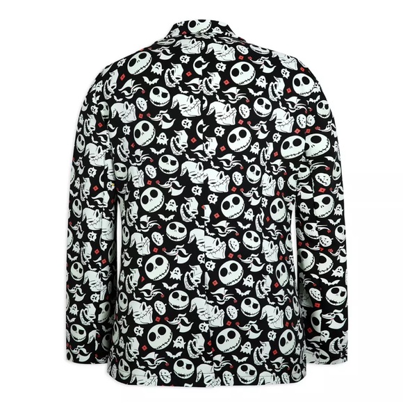The Nightmare Before Christmas Jack Glow-in-the-Dark Jacket for Adults S… - Picture 7 of 12